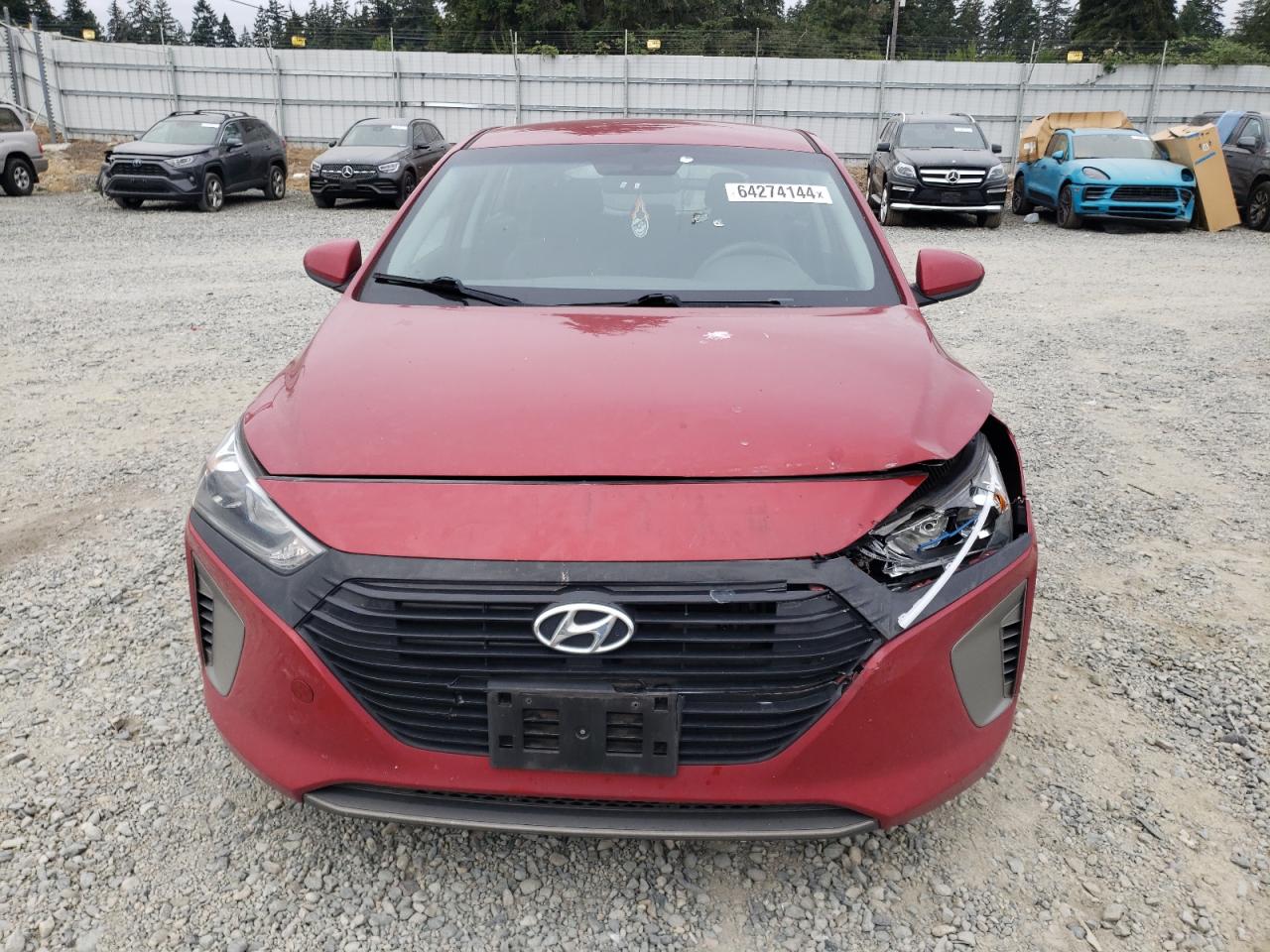 2019 Hyundai Ioniq Blue VIN: KMHC65LC4KU163756 Lot: 64274144