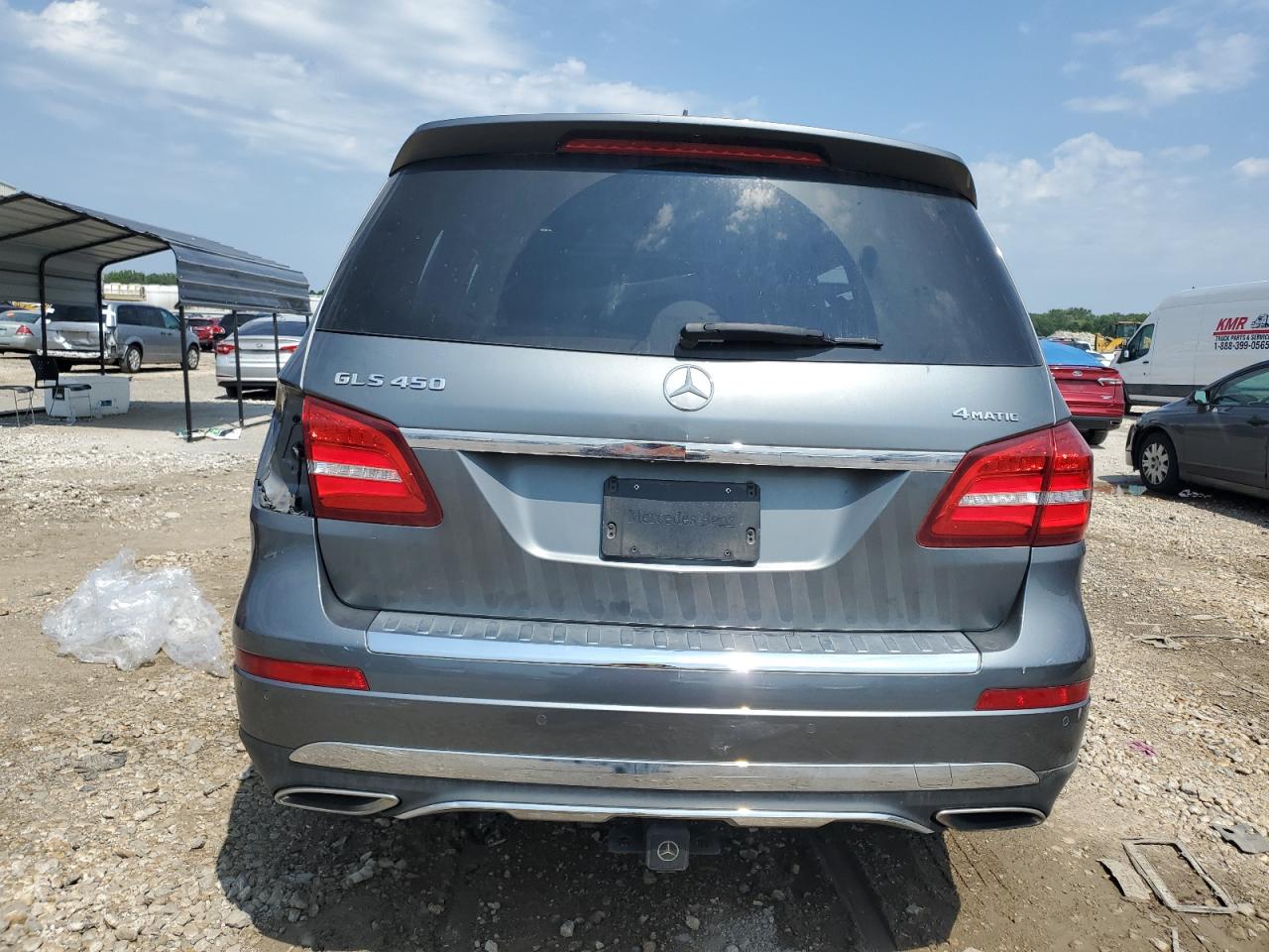 2019 Mercedes-Benz Gls 450 4Matic VIN: 4JGDF6EE8KB238186 Lot: 62126584