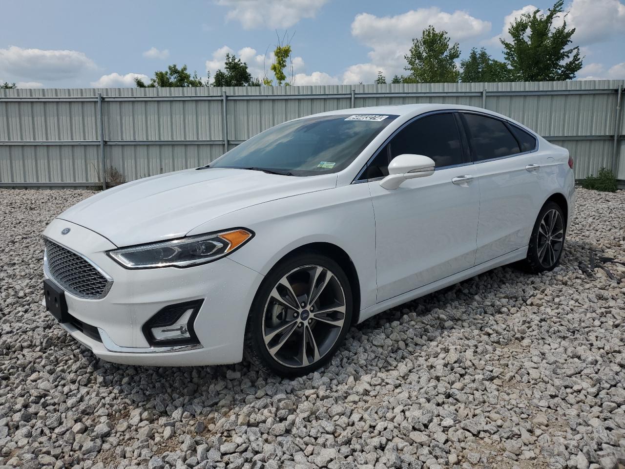 2019 Ford Fusion Titanium VIN: 3FA6P0D99KR241630 Lot: 64403274