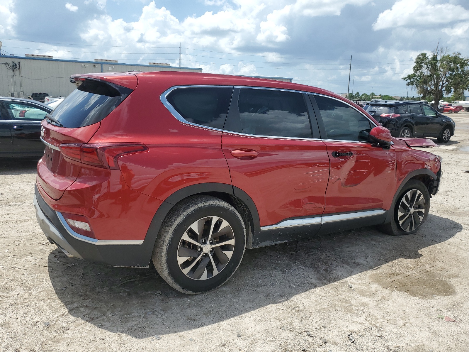 5NMS23ADXKH047299 2019 Hyundai Santa Fe Se