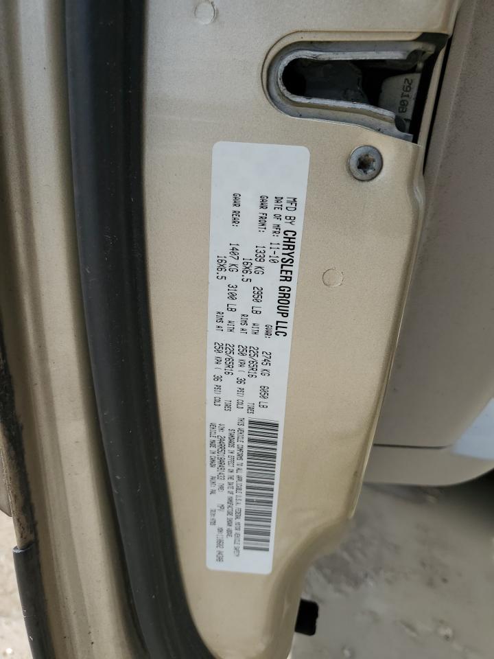 2010 Chrysler Town & Country Touring VIN: 2A4RR5D18AR491433 Lot: 63902474