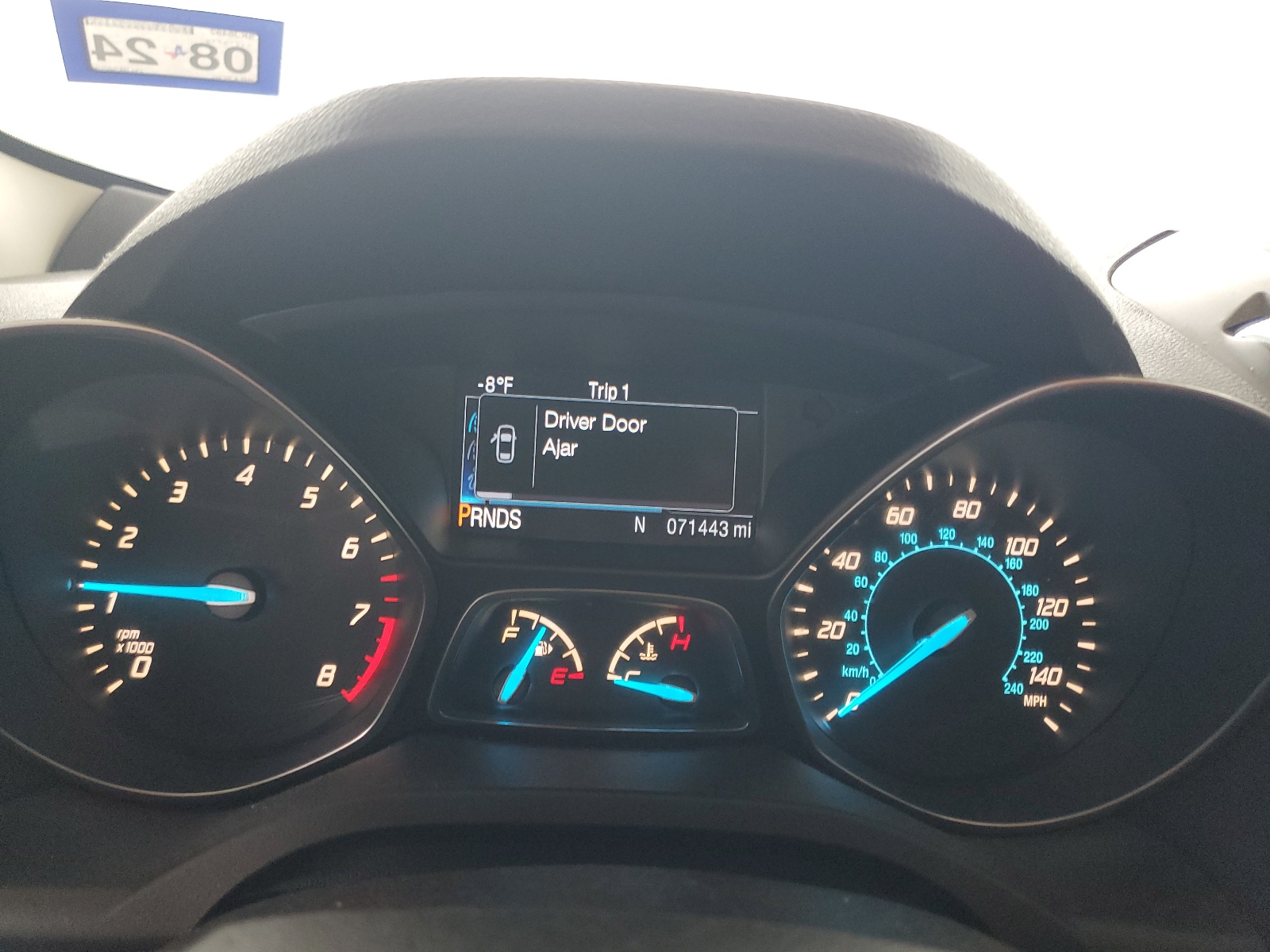 1FMCU0GX1GUB36592 2016 Ford Escape Se