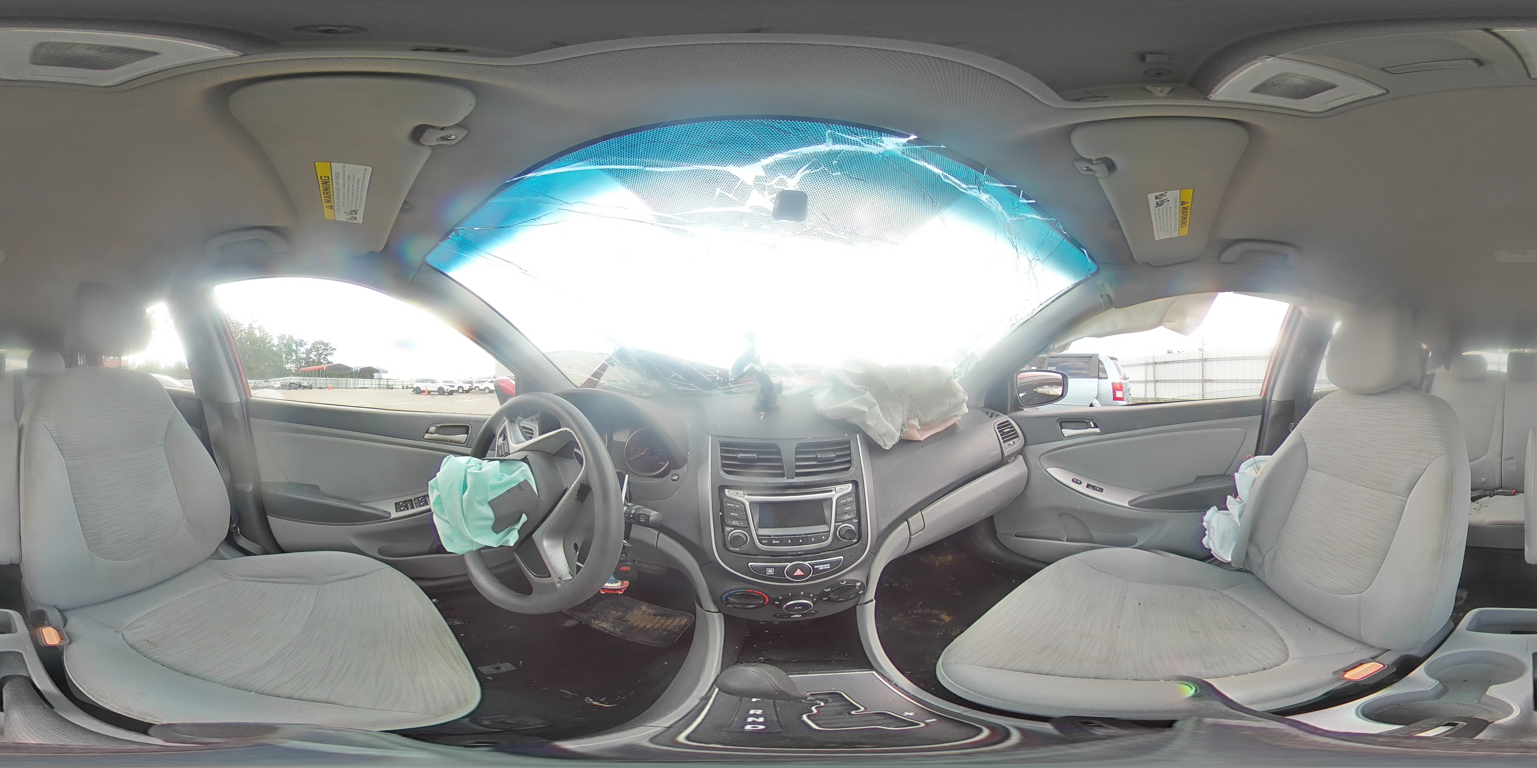 2015 Hyundai Accent Gs VIN: KMHCT5AEXFU206872 Lot: 61080764