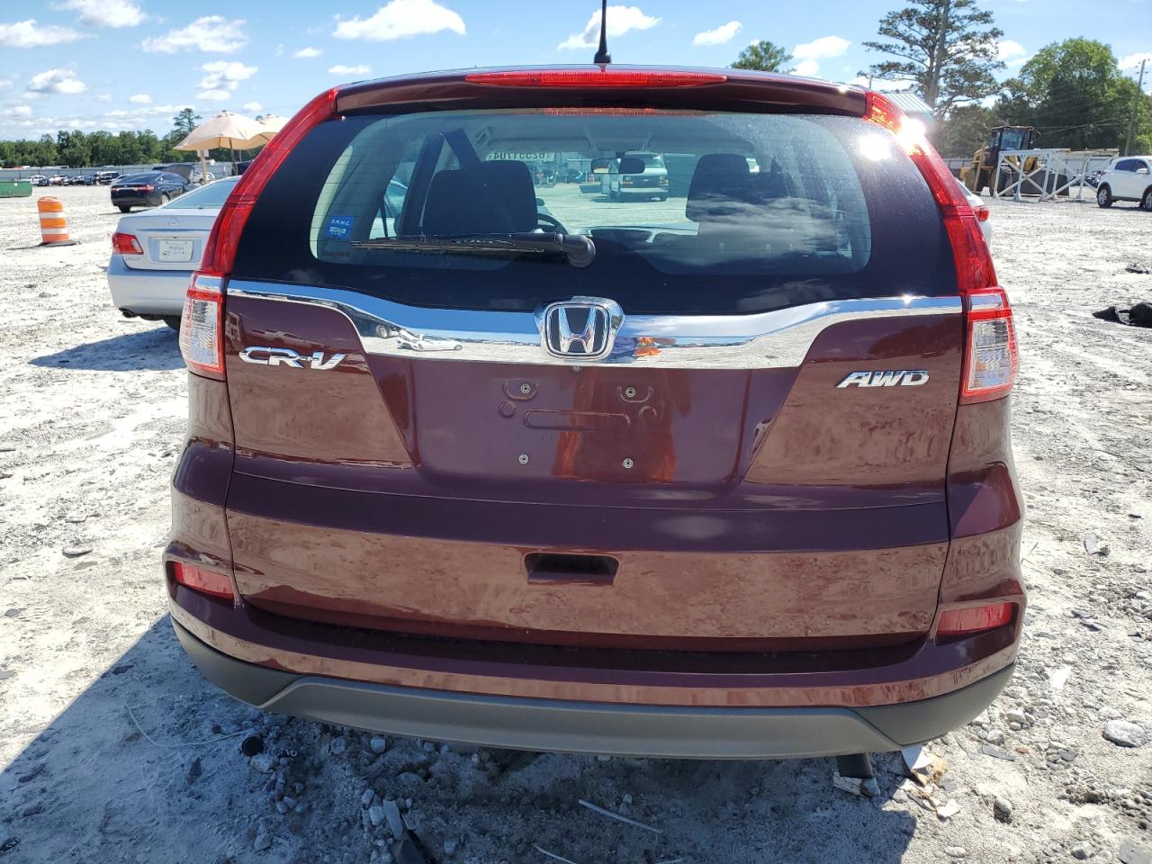 2015 Honda Cr-V Lx VIN: 5J6RM4H35FL117561 Lot: 62551704