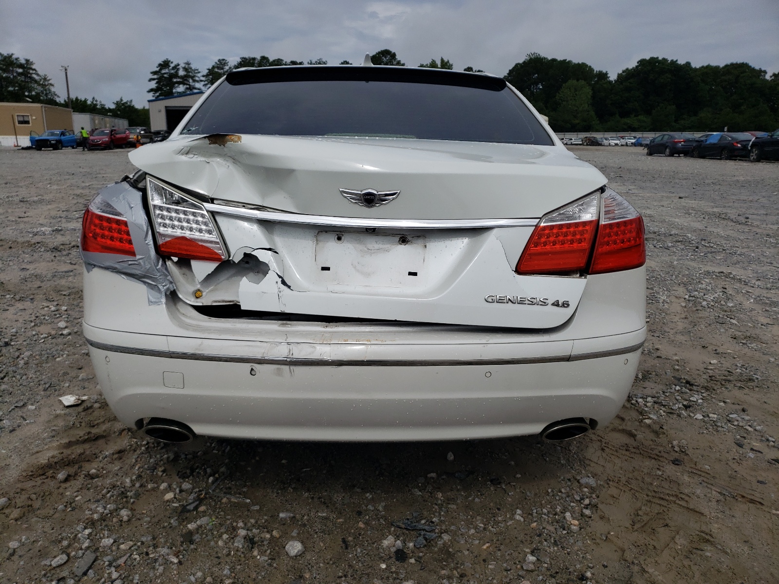 KMHGC4DF1BU126449 2011 Hyundai Genesis 4.6L