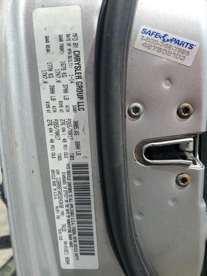 2014 Ram 1500 St VIN: 1C6RR6FG0ES243038 Lot: 62245984