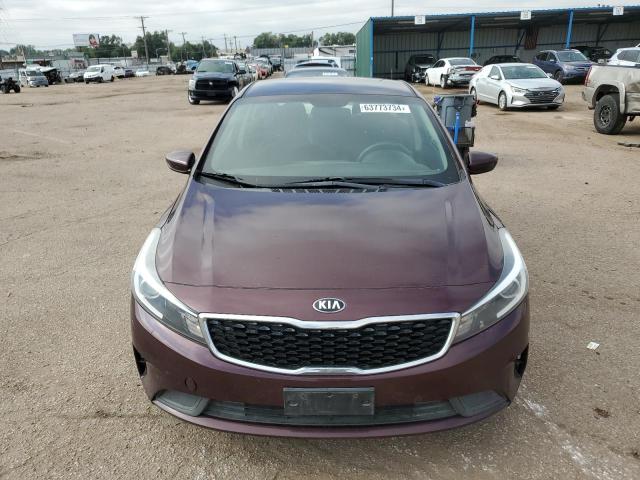  KIA FORTE 2018 Burgundy