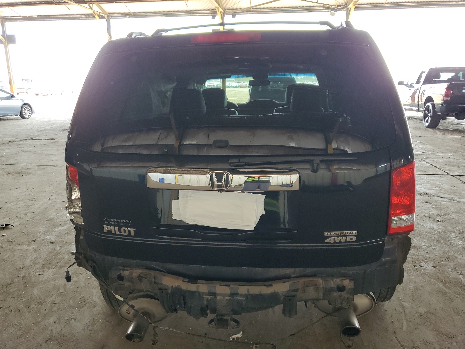 5FNYF4H93CB030952 2012 Honda Pilot Touring