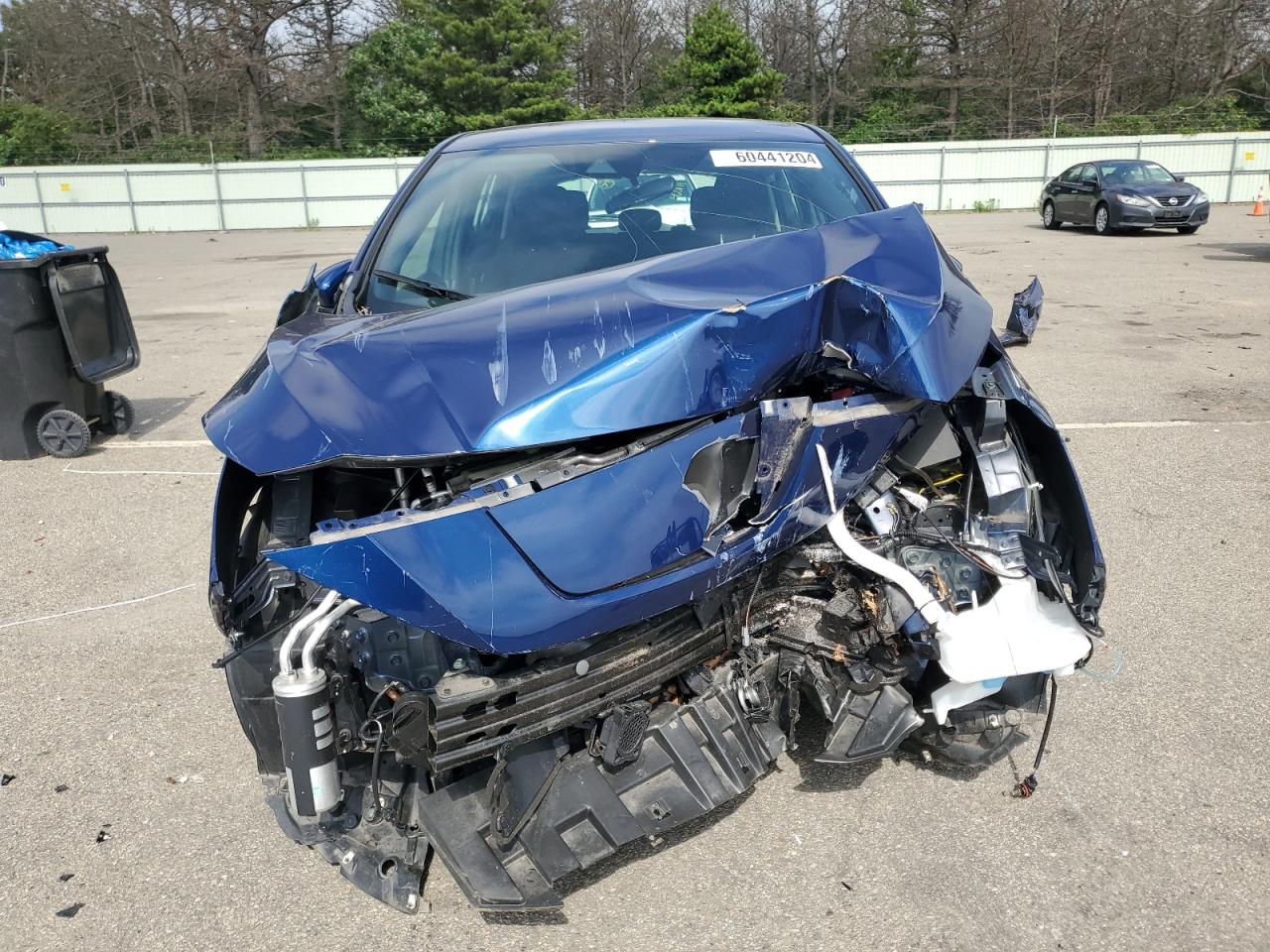 2022 Nissan Leaf Sv VIN: 1N4AZ1CV9NC555130 Lot: 60441204