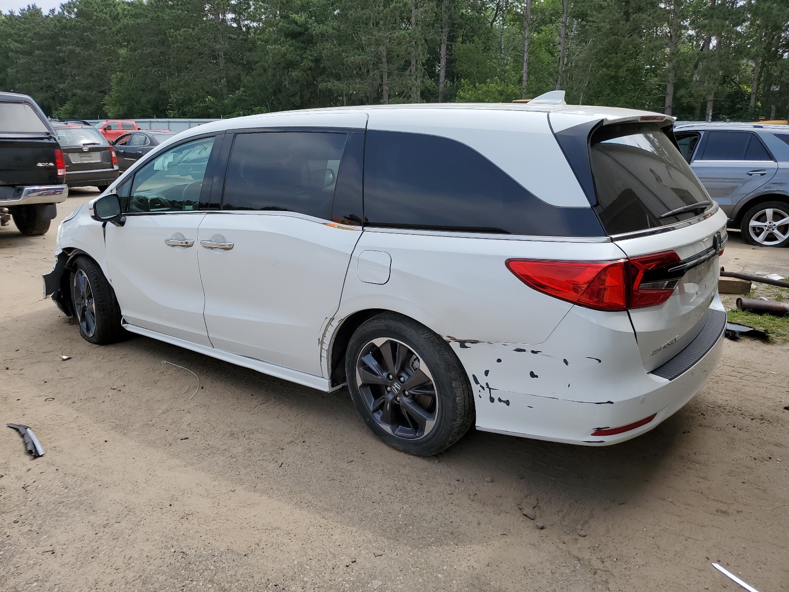 2022 Honda Odyssey Elite vin: 5FNRL6H98NB048391