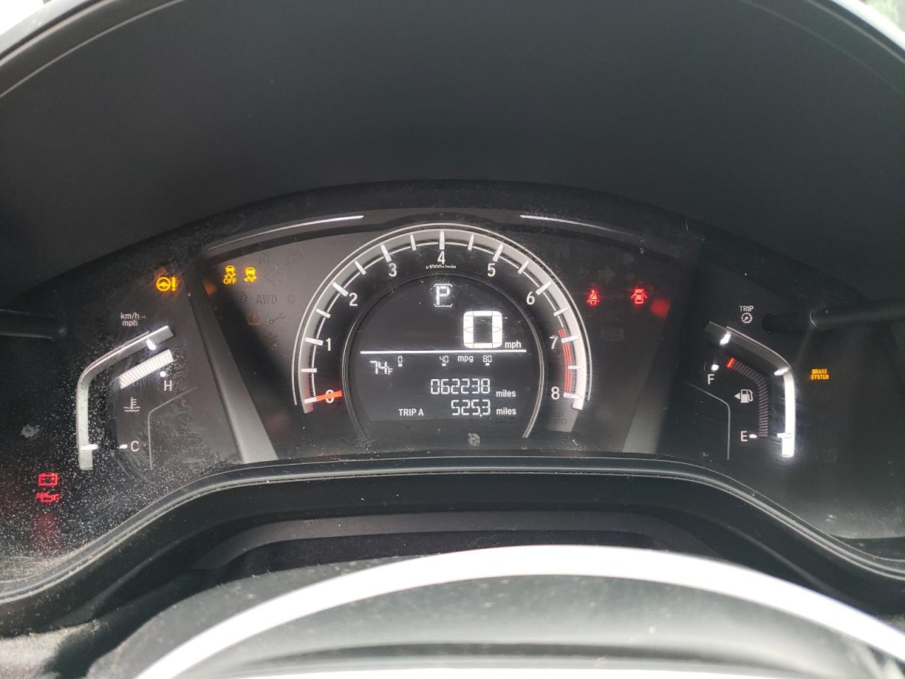 2HKRW6H35KH214625 2019 Honda Cr-V Lx