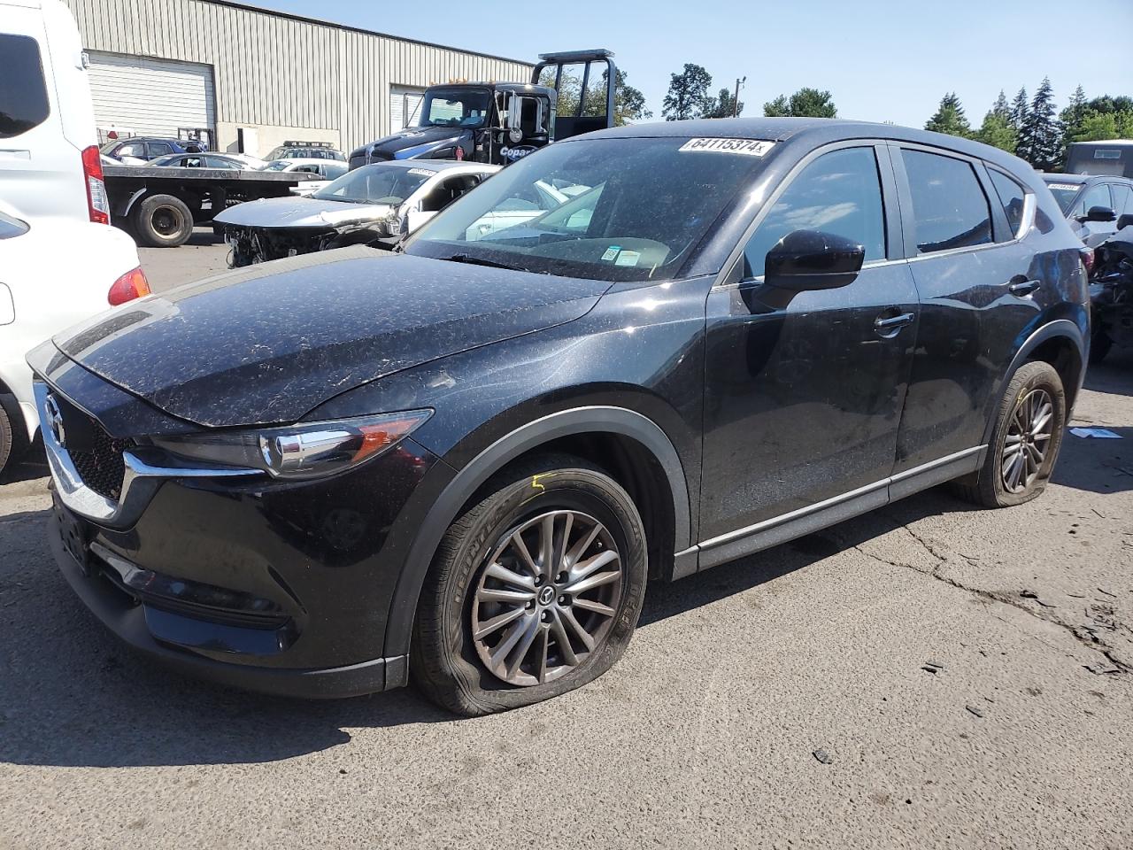 2017 Mazda Cx-5 Sport VIN: JM3KFBBL5H0108028 Lot: 64115374