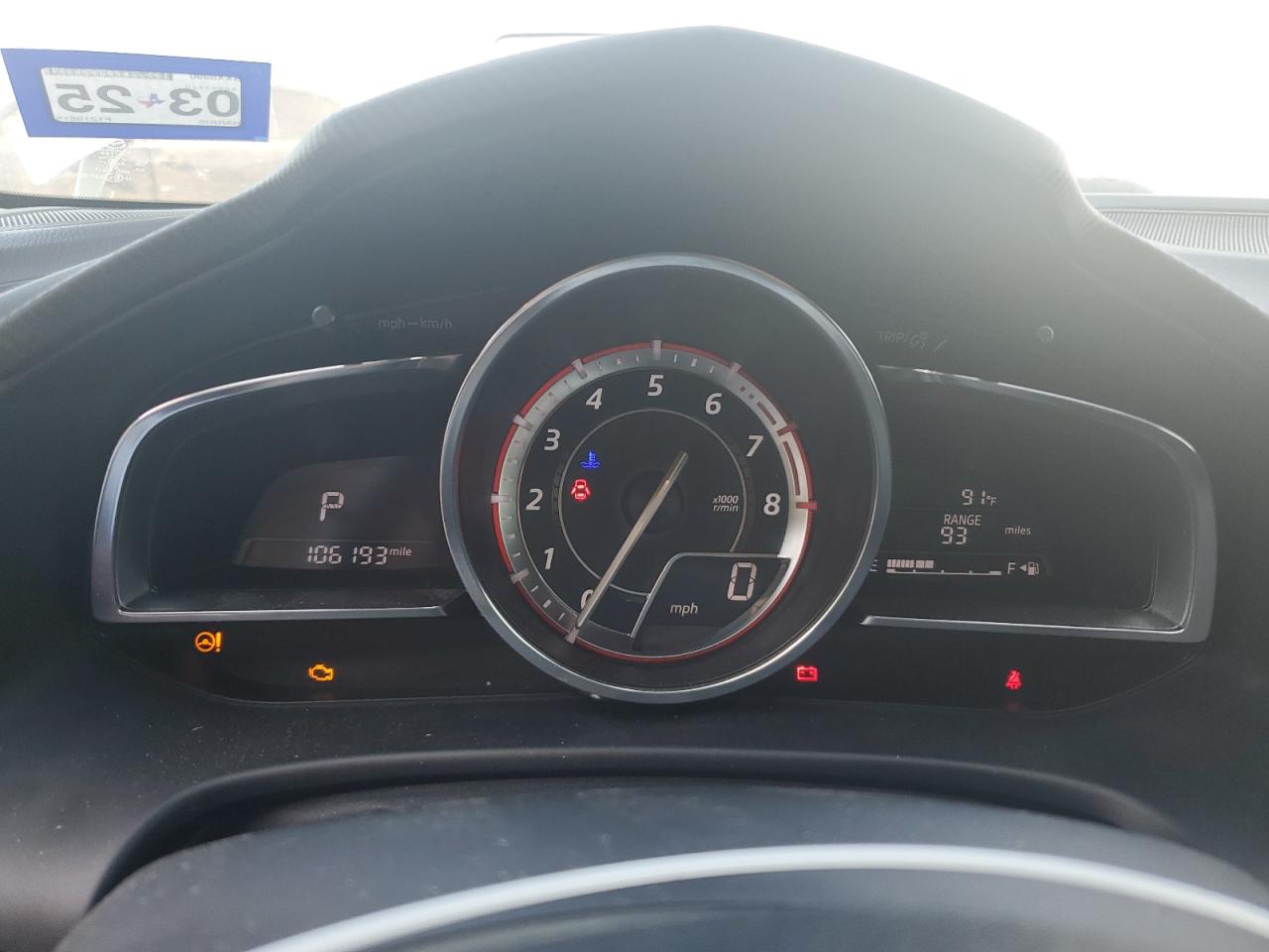 2015 Mazda 3 Grand Touring VIN: JM1BM1M36F1219815 Lot: 63733044