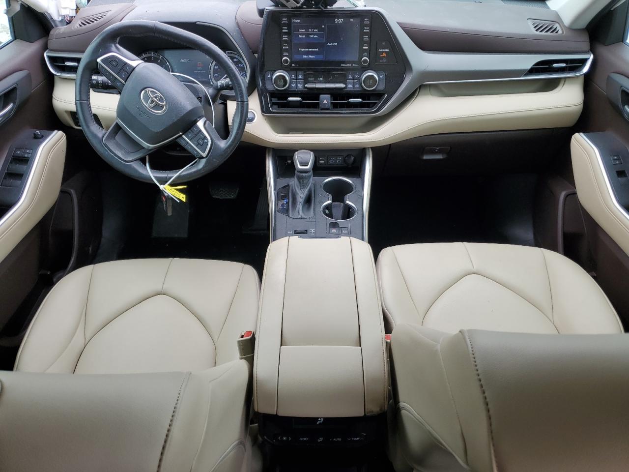 2022 Toyota Highlander Xle VIN: 5TDGZRAH8NS538964 Lot: 63542164