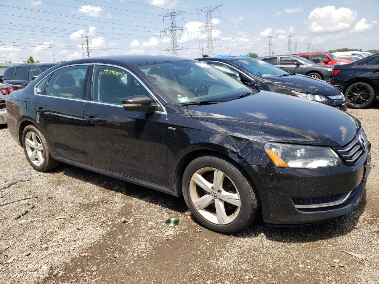 VIN 1VWAS7A35EC030162 2014 VOLKSWAGEN PASSAT no.4