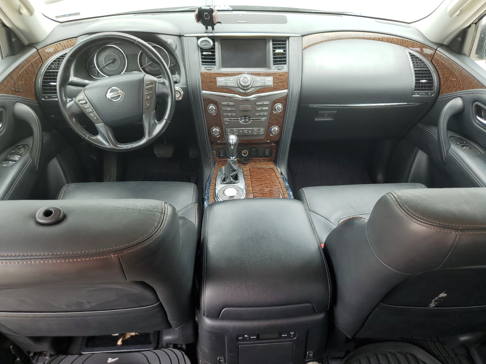 JN8AY2ND9K9087341 2019 Nissan Armada Sv