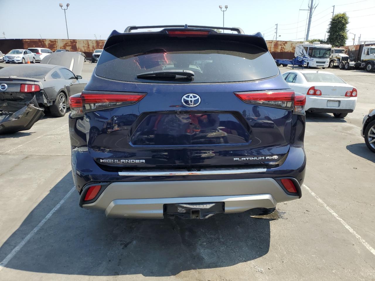 2021 Toyota Highlander Platinum VIN: 5TDFZRBH9MS149890 Lot: 61936944