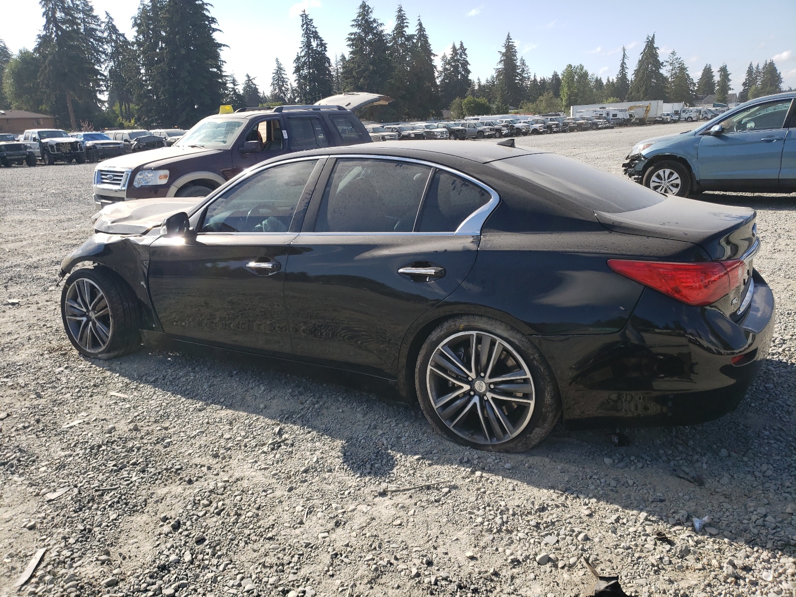 JN1AV7AR9EM700548 2014 Infiniti Q50 Hybrid Premium