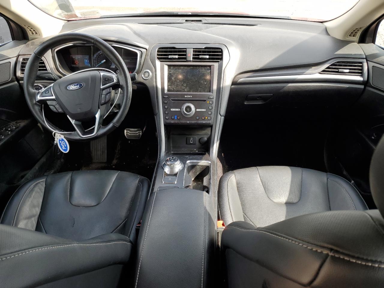 2017 Ford Fusion Titanium VIN: 3FA6P0D90HR346033 Lot: 64188464