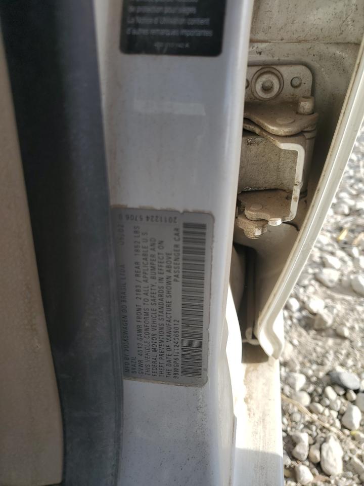 2002 Volkswagen Golf Gls Tdi VIN: 9BWGP61J124069012 Lot: 61844514