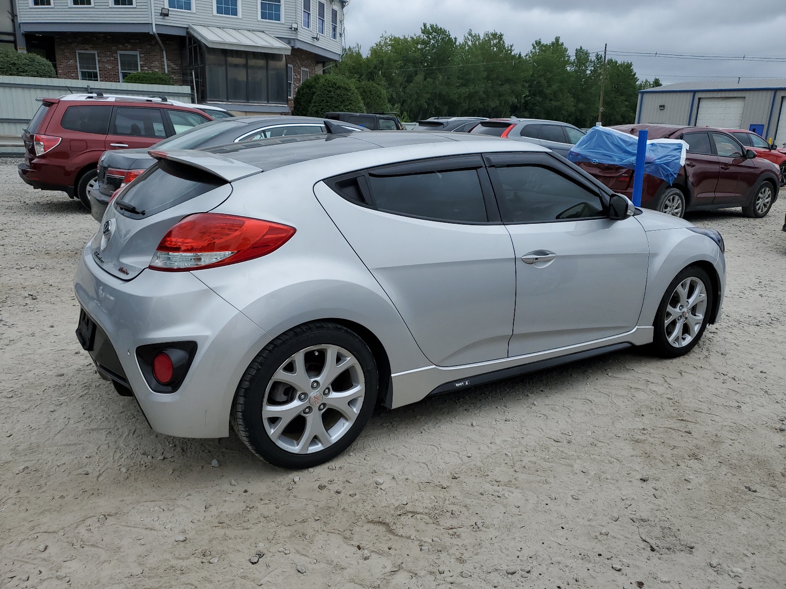 2014 Hyundai Veloster Turbo vin: KMHTC6AE3EU191278