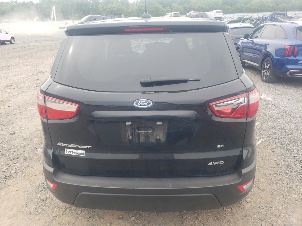 2021 Ford Ecosport Se VIN: MAJ6S3GLXMC438038 Lot: 63825634