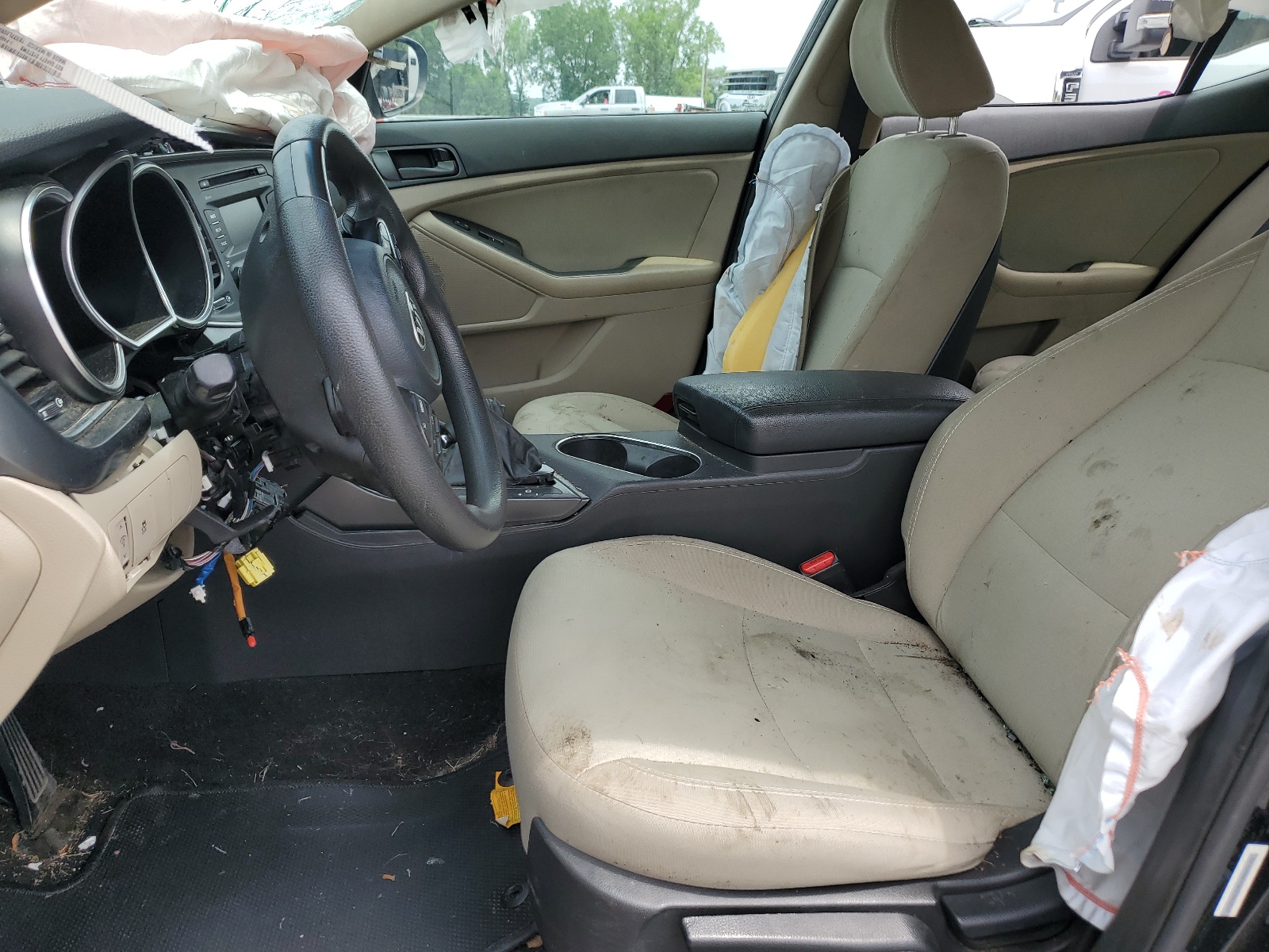 5XXGM4A70EG346237 2014 Kia Optima Lx