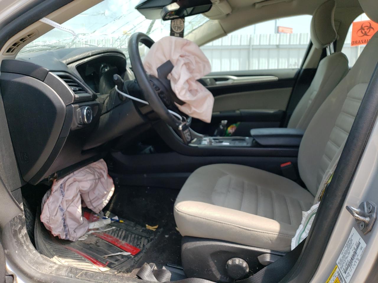 2019 Ford Fusion S VIN: 3FA6P0G73KR135281 Lot: 62078754