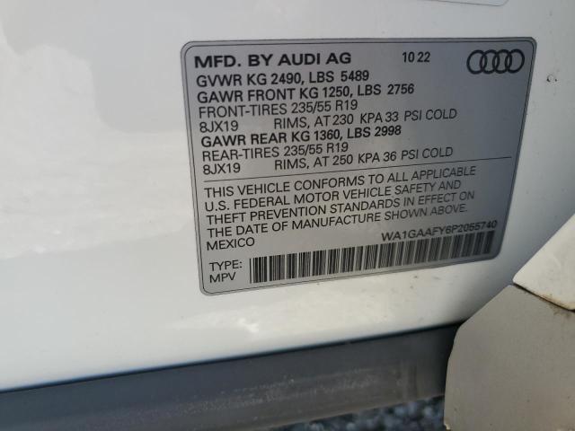 WA1GAAFY6P2055740 Audi Q5 PREMIUM 14