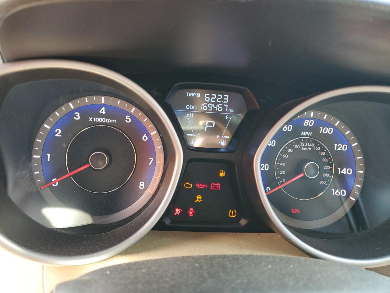 2012 Hyundai Elantra Gls VIN: KMHDH4AE7CU429916 Lot: 63243494