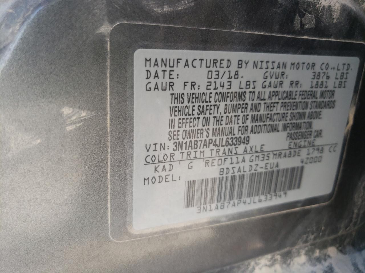 2018 Nissan Sentra - Image 12