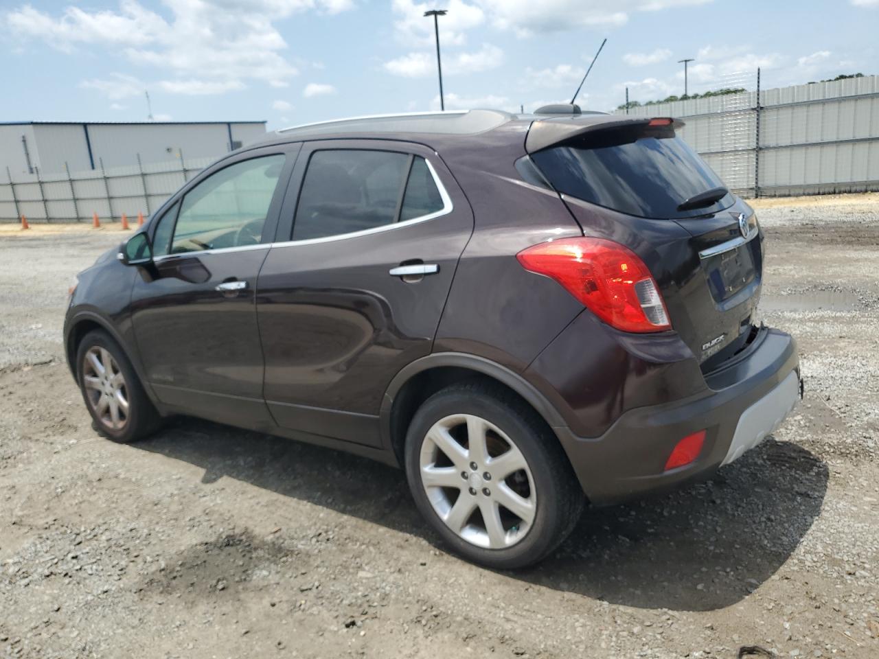 2015 BUICK ENCORE with REAR END damage, VIN KL4CJCSB6FB152642