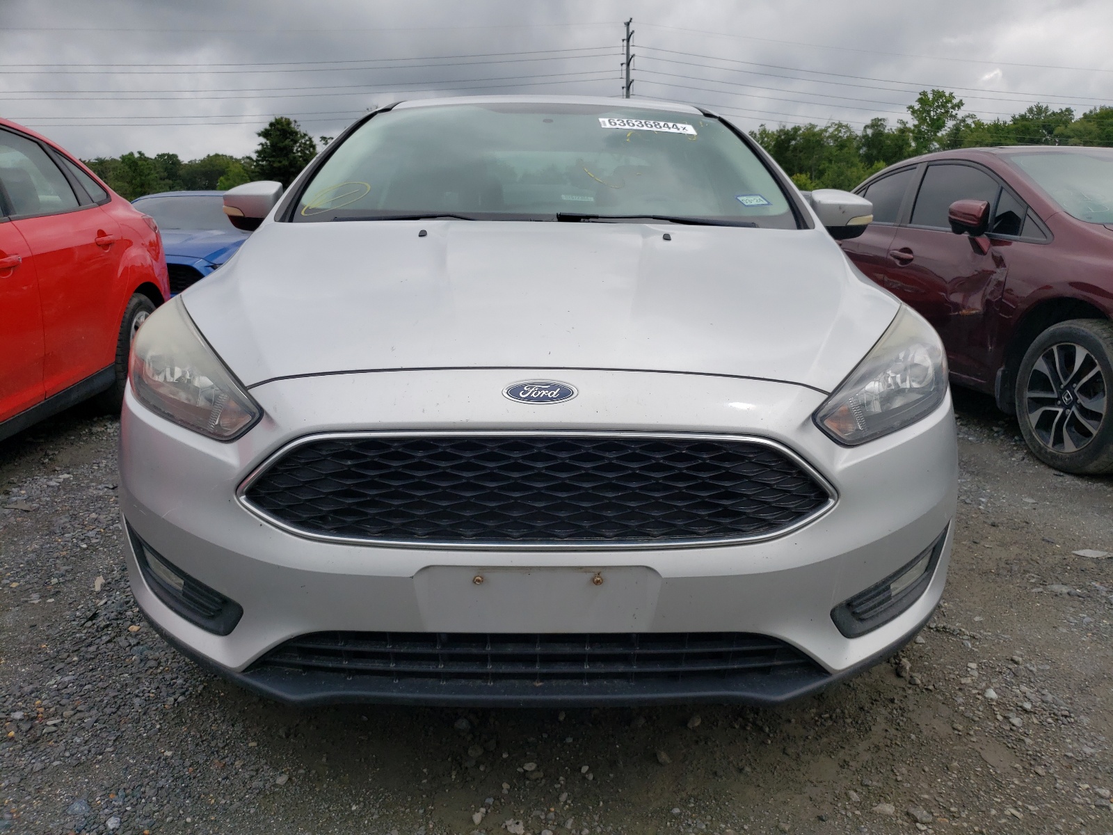 2016 Ford Focus Se vin: 1FADP3F21GL208801