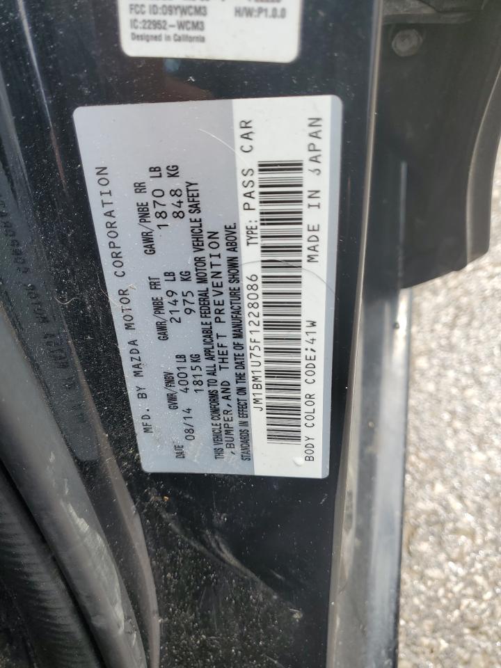 2015 Mazda 3 Sport VIN: JM1BM1U75F1228086 Lot: 61868774