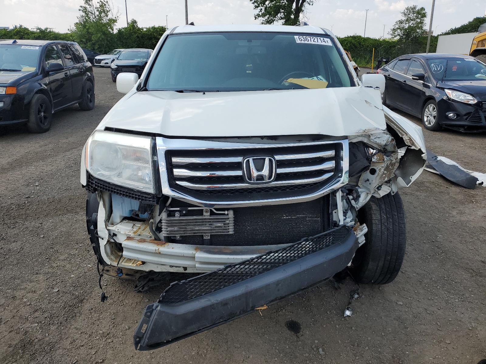 5FNYF4H99EB504650 2014 Honda Pilot Touring