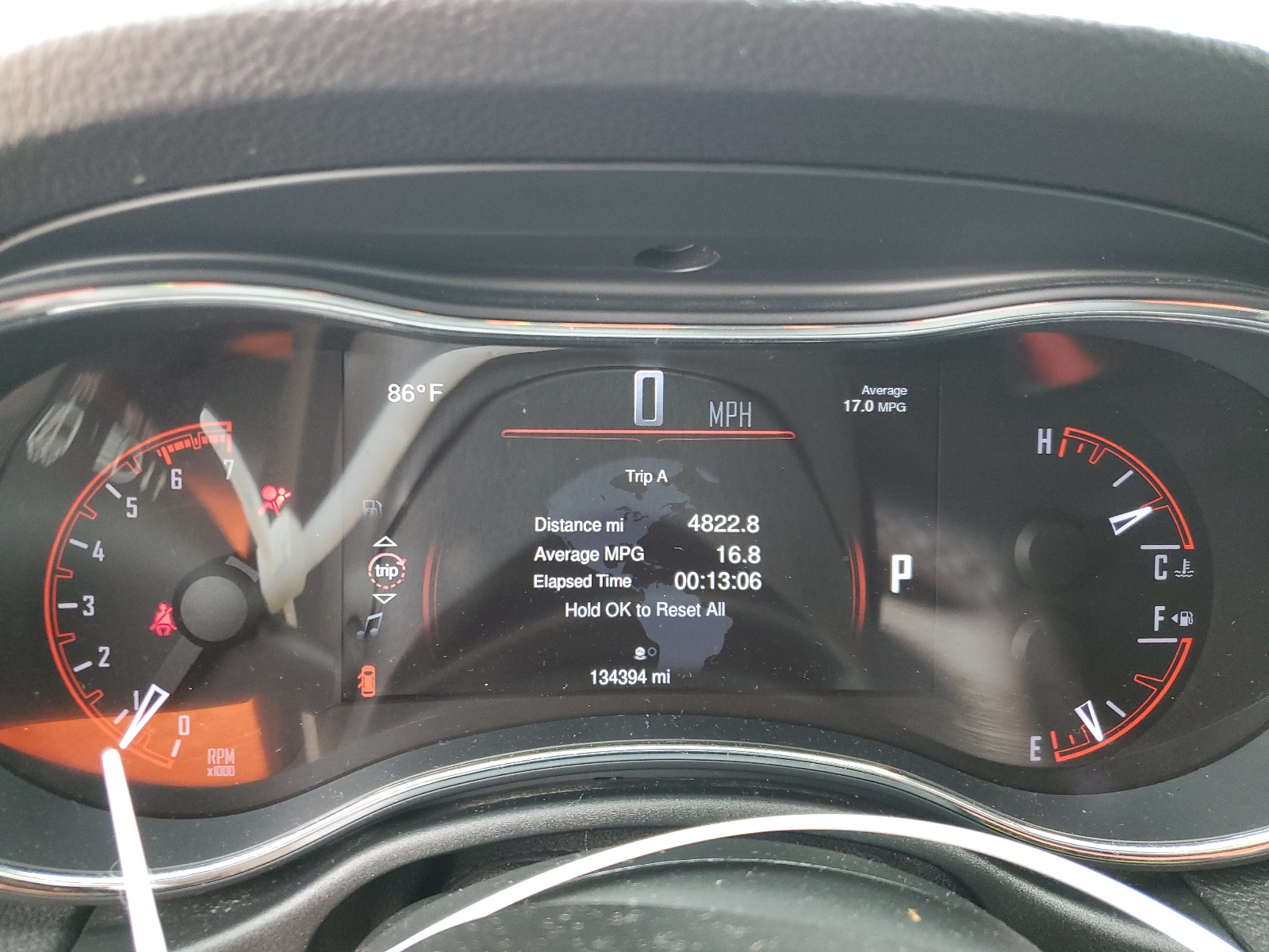 1C4SDJET1EC327079 2014 Dodge Durango Citadel