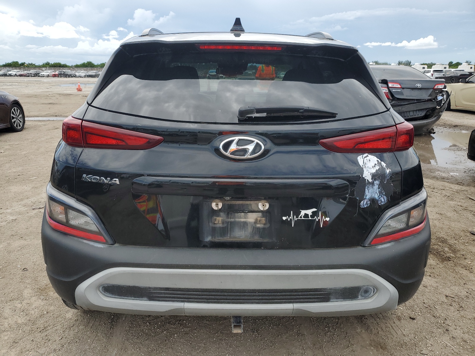 KM8K62AB8NU878533 2022 Hyundai Kona Sel