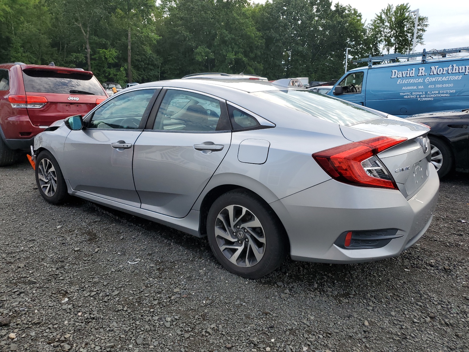 2017 Honda Civic Ex vin: 19XFC2F75HE005036