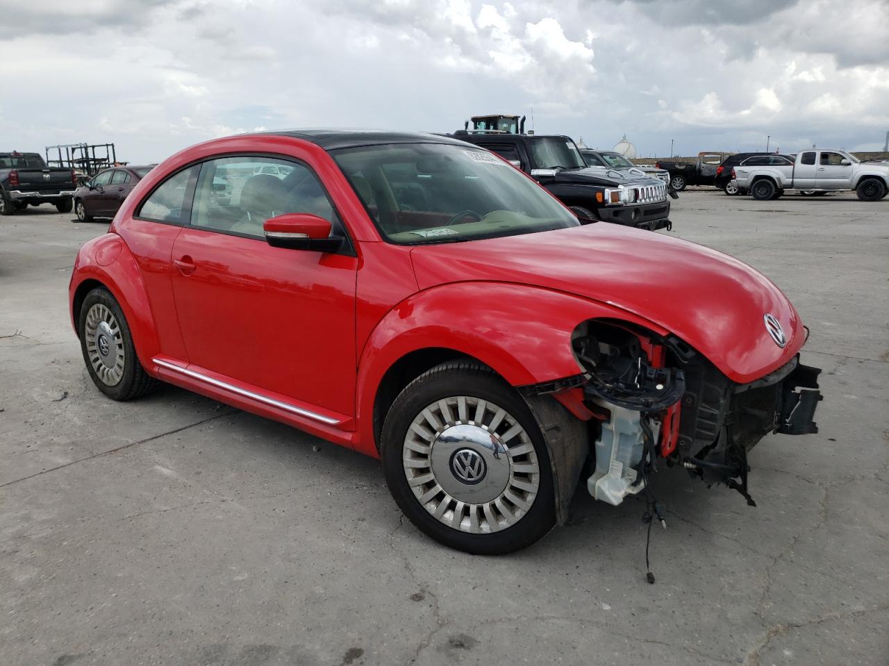 2014 Volkswagen Beetle VIN: 3VWJX7AT4EM629604 Lot: 62825544