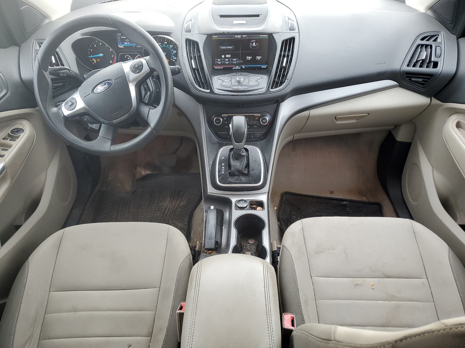 2014 Ford Escape Se vin: 1FMCU0GX8EUA00005