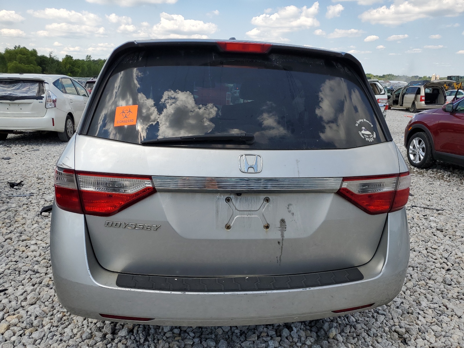 5FNRL5H6XCB010920 2012 Honda Odyssey Exl