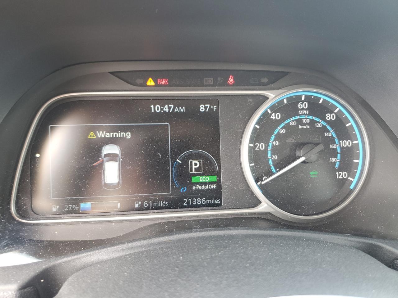 2019 Nissan Leaf S Plus VIN: 1N4BZ1CP4KC319843 Lot: 62113964