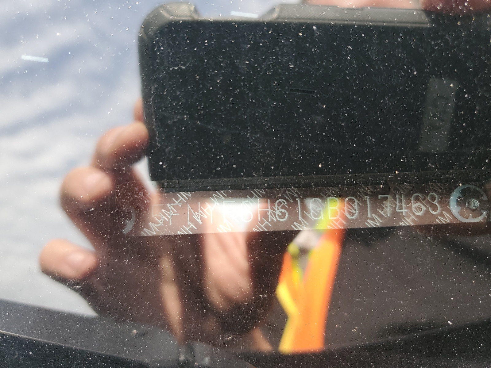 5FNYF6H61GB017463 2016 Honda Pilot Exl