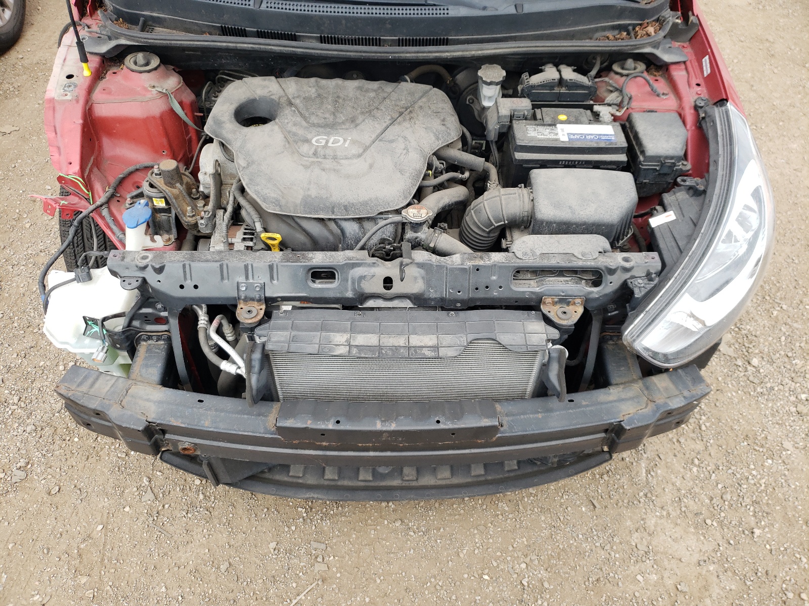 KMHCT4AE8EU619527 2014 Hyundai Accent Gls