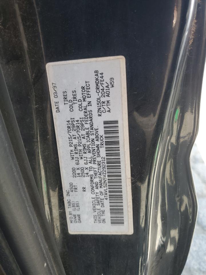 1997 Toyota Tacoma Xtracab VIN: 4TAVL52N5VZ292312 Lot: 64306364