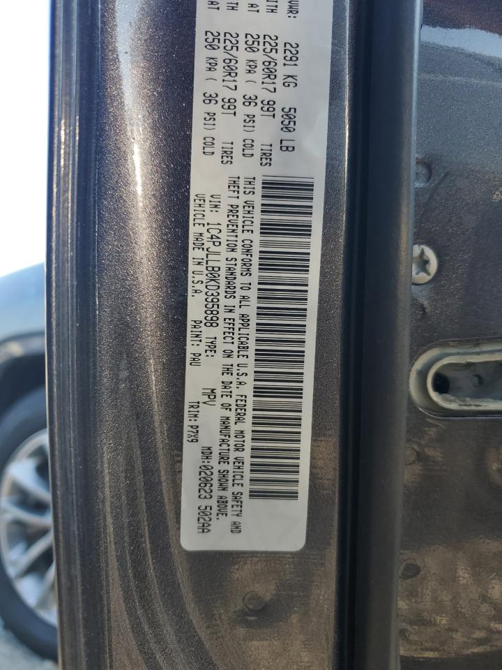 2019 Jeep Cherokee Latitude Plus VIN: 1C4PJLLB0KD395898 Lot: 62537084