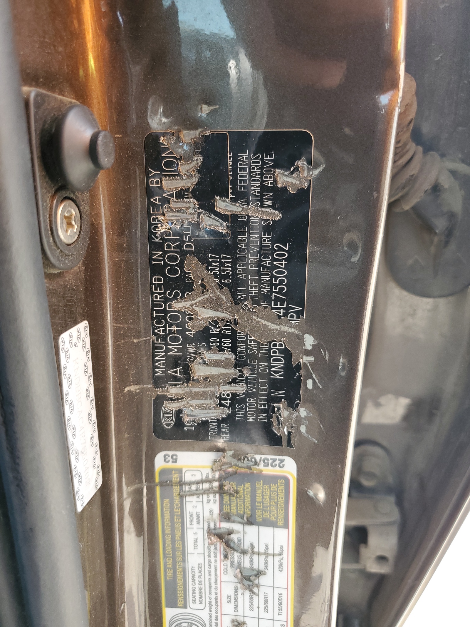 KNDPBCAC4E7550402 2014 Kia Sportage Lx