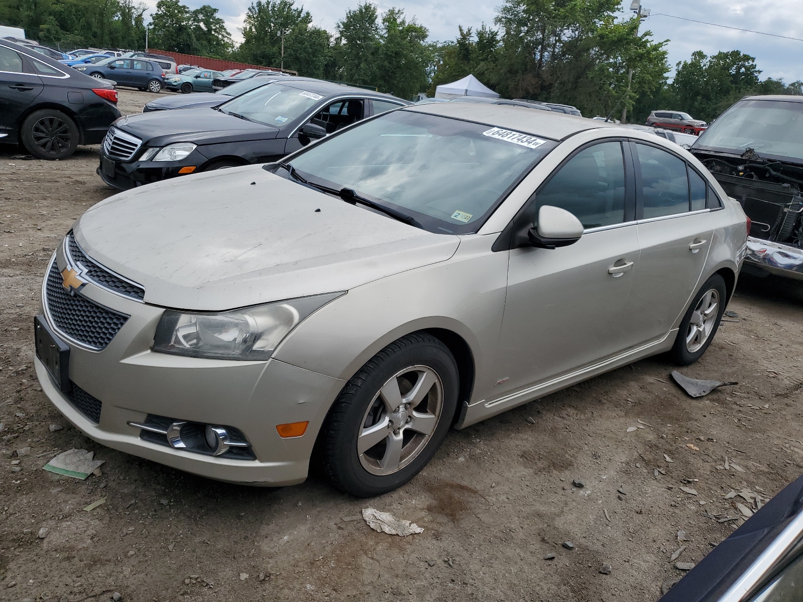 2013 Chevrolet Cruze Lt vin: 1G1PC5SBXD7302760