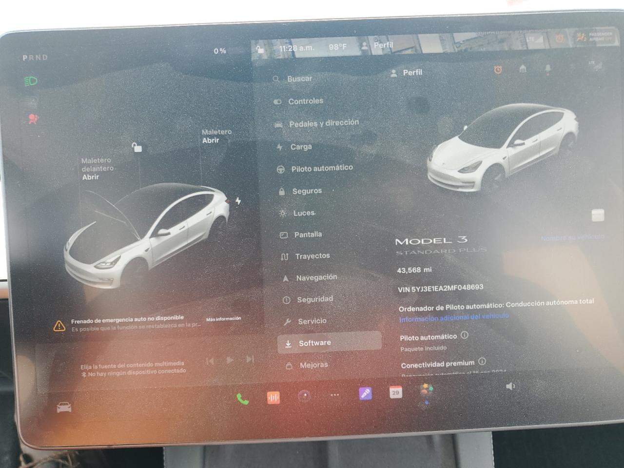 2021 Tesla Model 3 VIN: 5YJ3E1EA2MF048693 Lot: 64438224