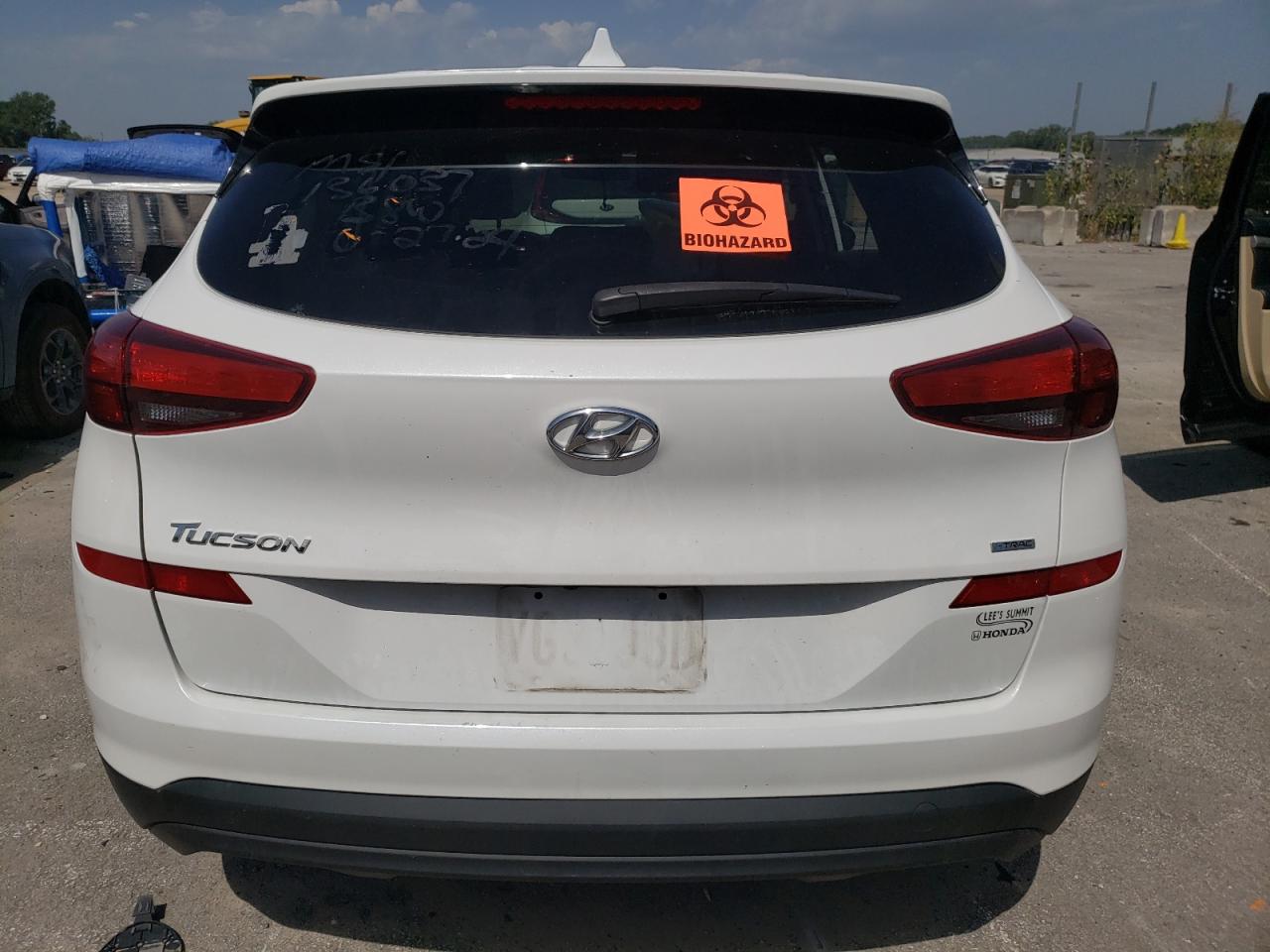 2019 Hyundai Tucson Se VIN: KM8J2CA42KU941460 Lot: 61497024